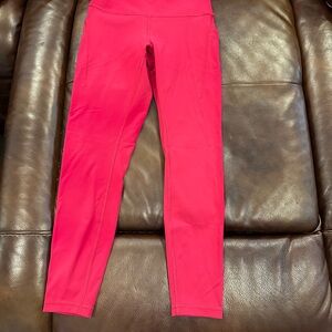 lululemon athletica Bright Pink Leggings